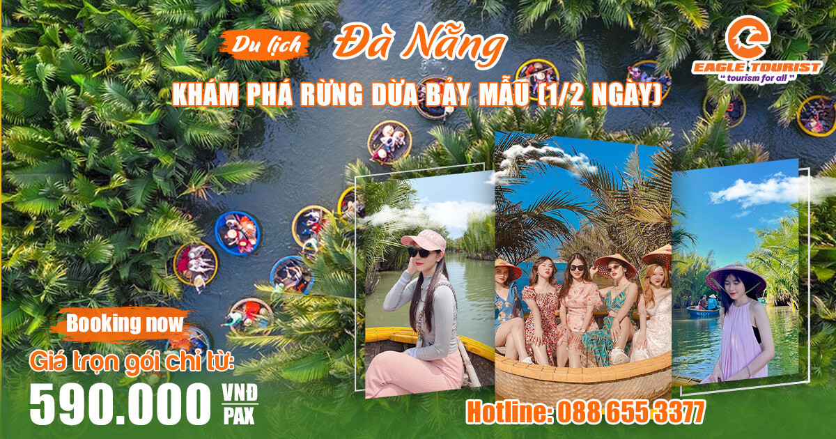 Tham khảo tour du lịch khám phá rừng dừa bảy mẫu với giá hấp dẫn